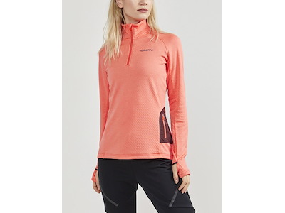 Craft Core Trim Thermal Midlayer Trøje Koral Dame Str. L