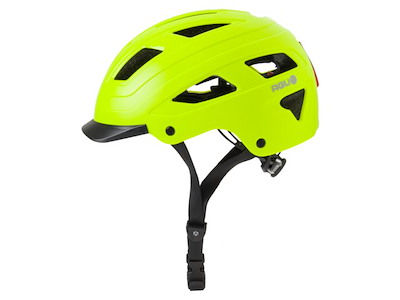 AGU Cit-E - Cykelhjelm - Hi-Vis Neon Yellow - SM