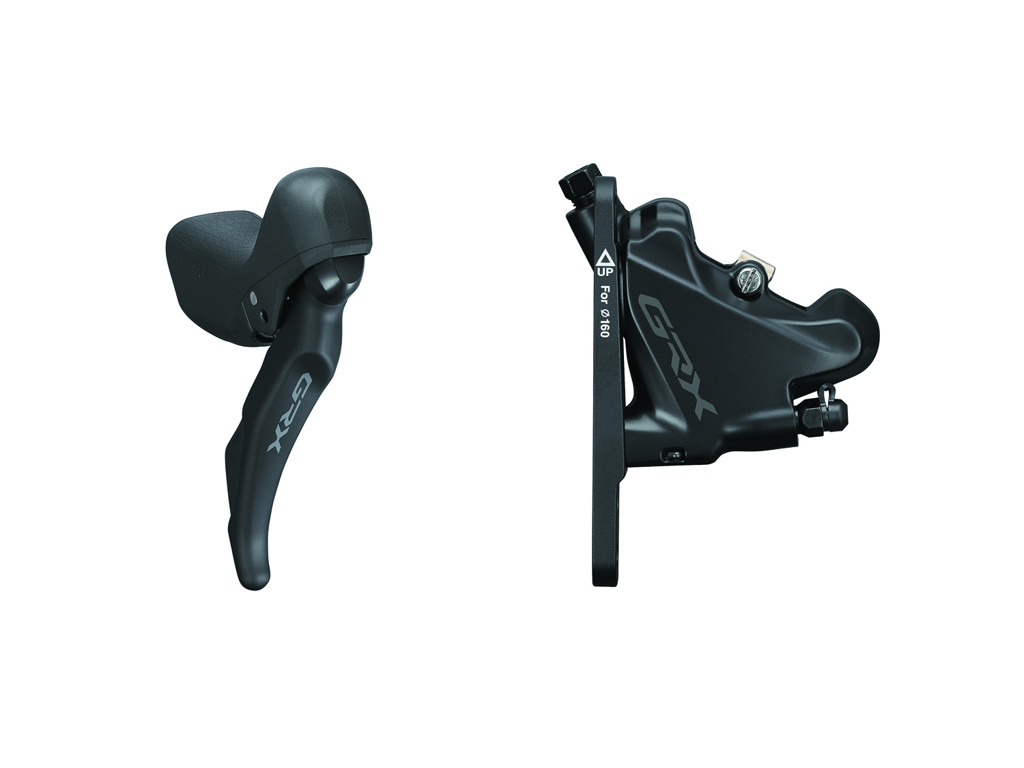 Shimano GRX - STI-greb, bremsekaliber og olieslange - 11 gear - Hydraulisk - RX600/RX400