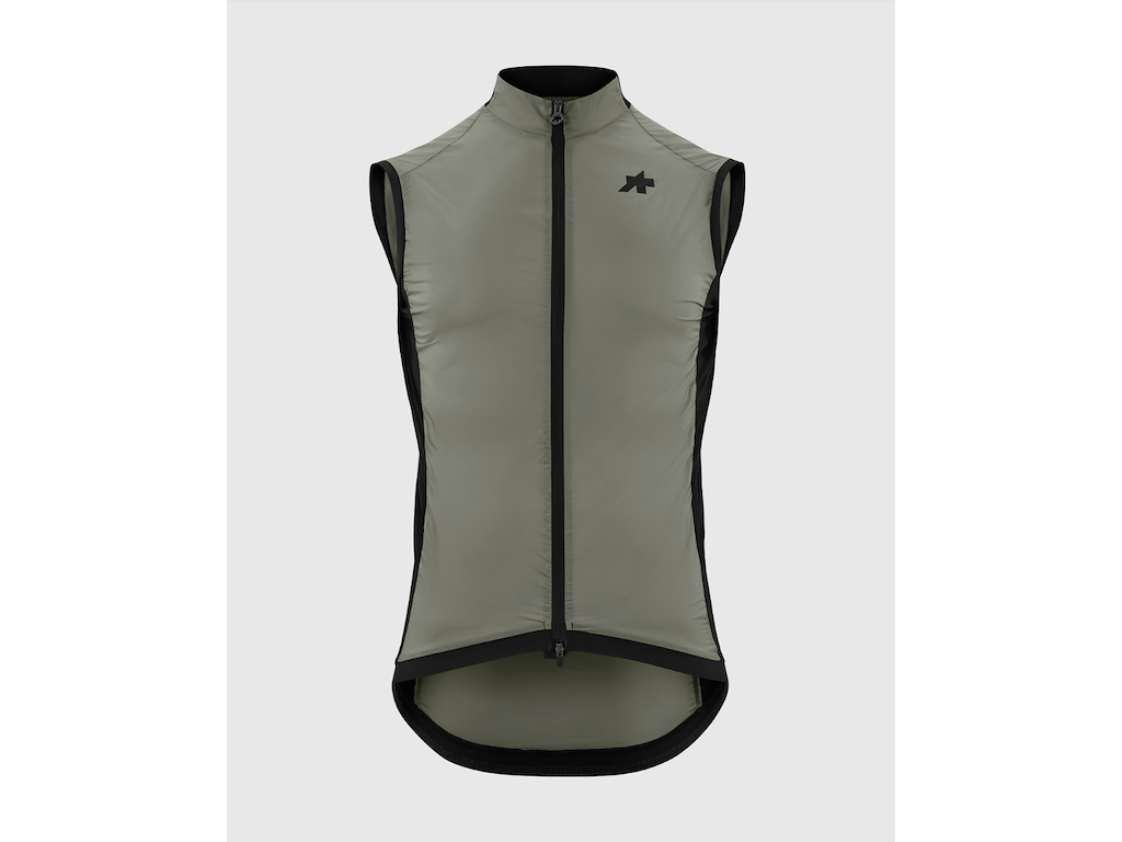 Assos Mille GT Wind Vest S11 - Cykelvest - Herre - Edge Green - Str. 2XL