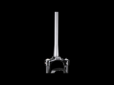 SR Suntour Mob suspension forgaffel MTB 27,5" - 1 1/8 - 1,5" - Ethru 15mm - 63mm vandring - Mat sort