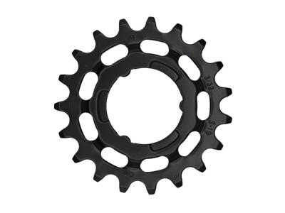 KMC Gearhjul - 3/32 - 19T - Til Shimano - Sort