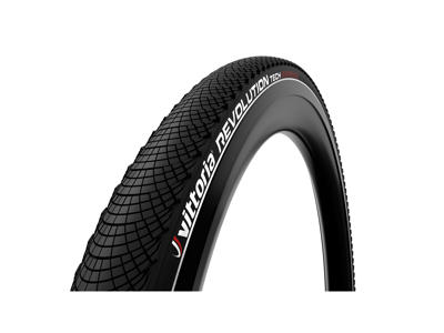 Vittoria Revolution Tech - Graphene 2 - Tråddæk - 700x28-38c - Sort refleks