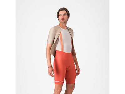 Castelli Espresso 2 Bibshort - Cykelshorts m/pude - Herre - Paprika - 3XL