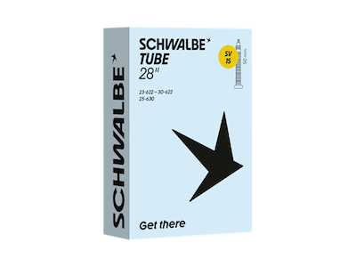 Schwalbe slange 700c/28" (23/30-622/630) med 50mm lang racerventil SV15