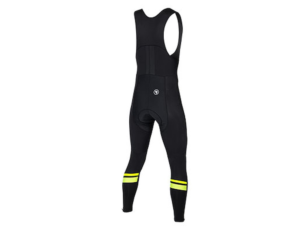 Endura Windchill Bibtights Sort/Gul (Størrelse: Large) Endura Windchill Bibtights Sort/Gul (Størrelse: Large)