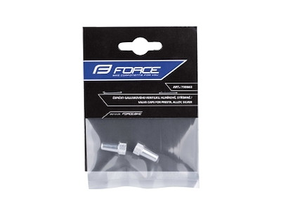 FORCE Ventilhætte Race 2 stk. Sølv