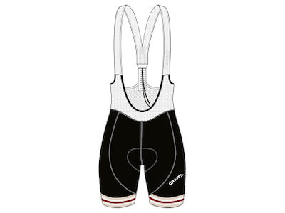 Craft EBC 3.0 Bibshorts - Cykelshorts m/pude - Dame - Sort