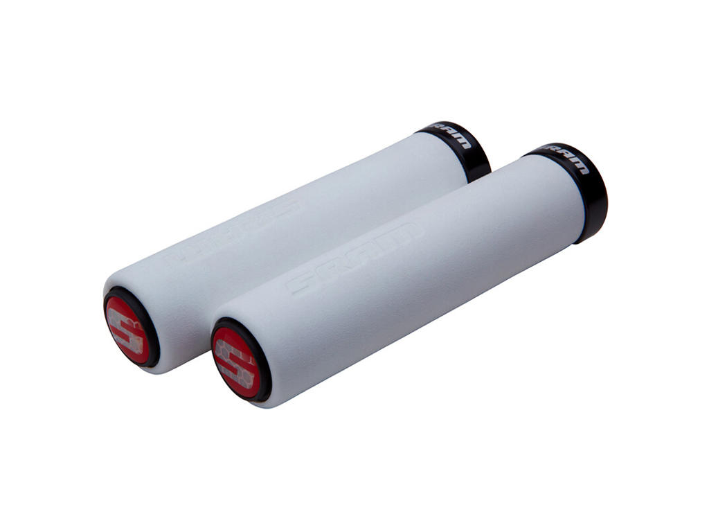 Sram - Håndtag med lockring - MTB - Foam - Hvid/Sort