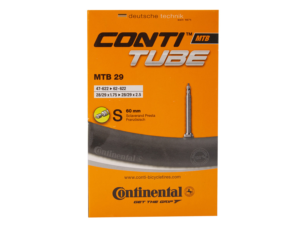 Continental MTB 29 - Cykelslange - Str. 29"x1.75-2.50" (47-62x622) - 60 mm racerventil