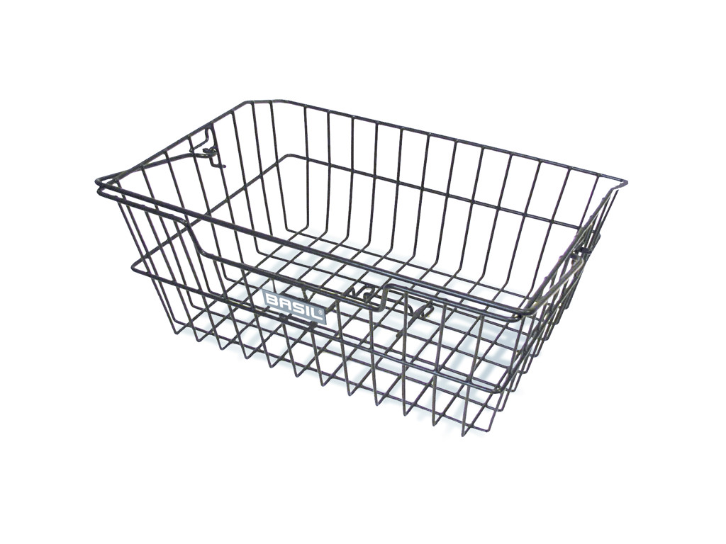 Basil Cairo - Cykelkurv til bag - Sort