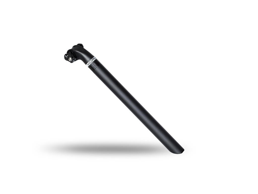PRO Sadelpind Koryak MTB - Sort - 400mm lang - 20mm offset
