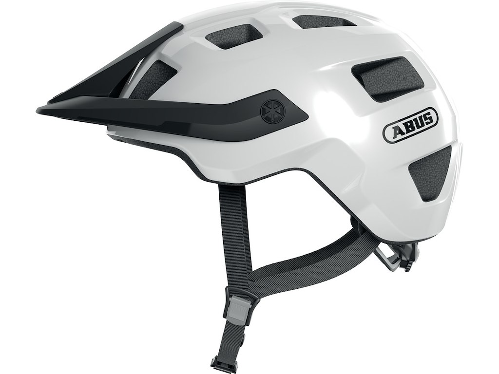 Abus MoTrip MTB Hjelm Shiny White (Hjelmstørrelse: 51-55 cm) Abus MoTrip MTB Hjelm Shiny White (Hjelmstørrelse: 51-55 cm)