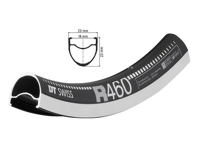 DT Swiss R460 700C Fælg Med 20 Huller