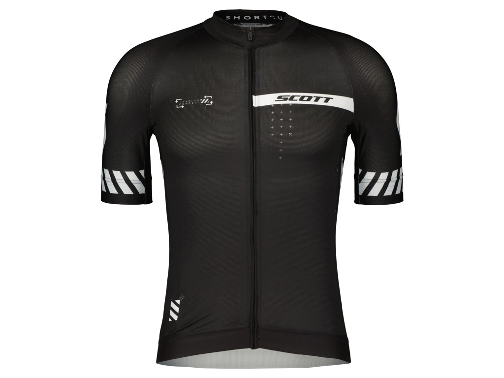 SCOTT RC Pro Cykeltrøje - Korte Ærmer - Sort