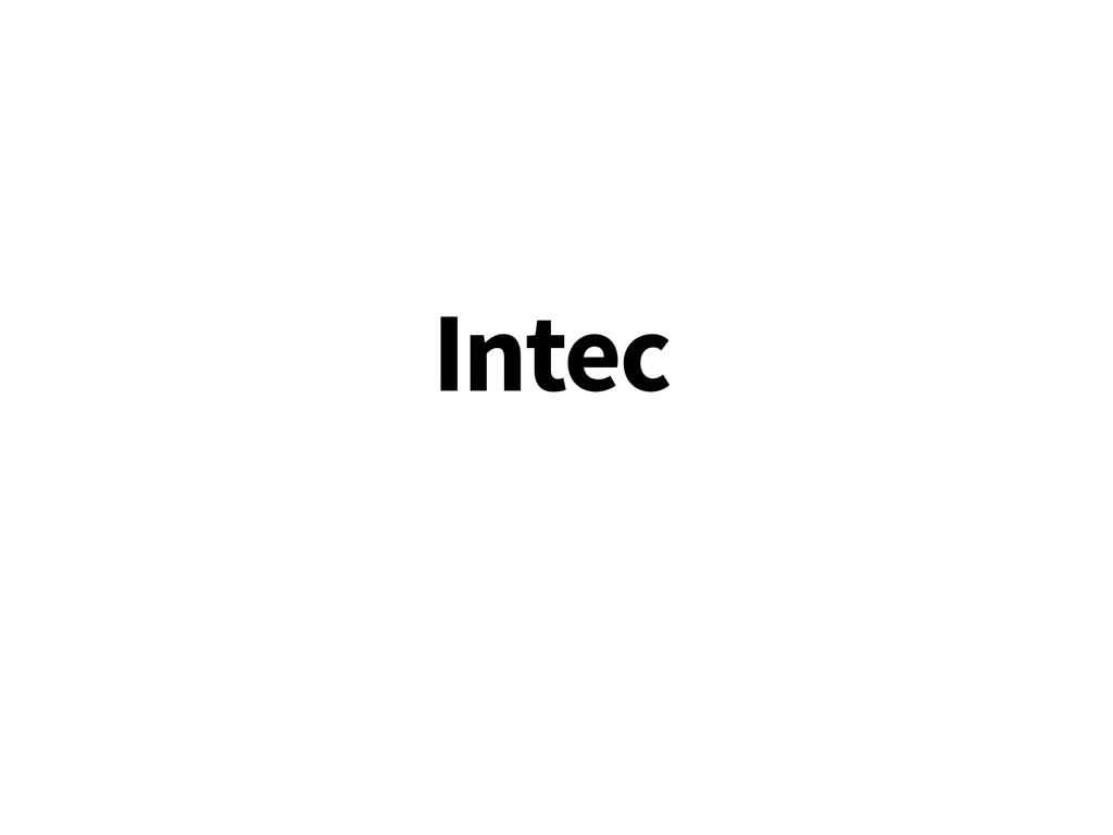Geardrop til Intec cykler