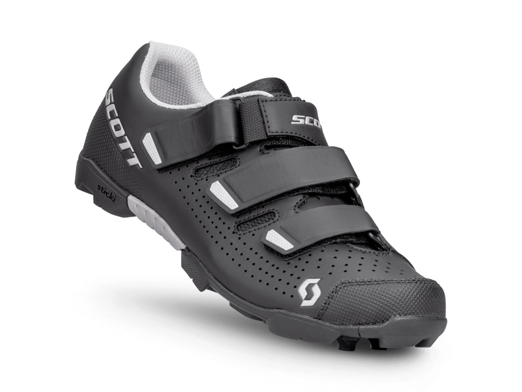 SCOTT Comp RS MTB cykelsko sort/sølv dame (Skostørrelse: 40)