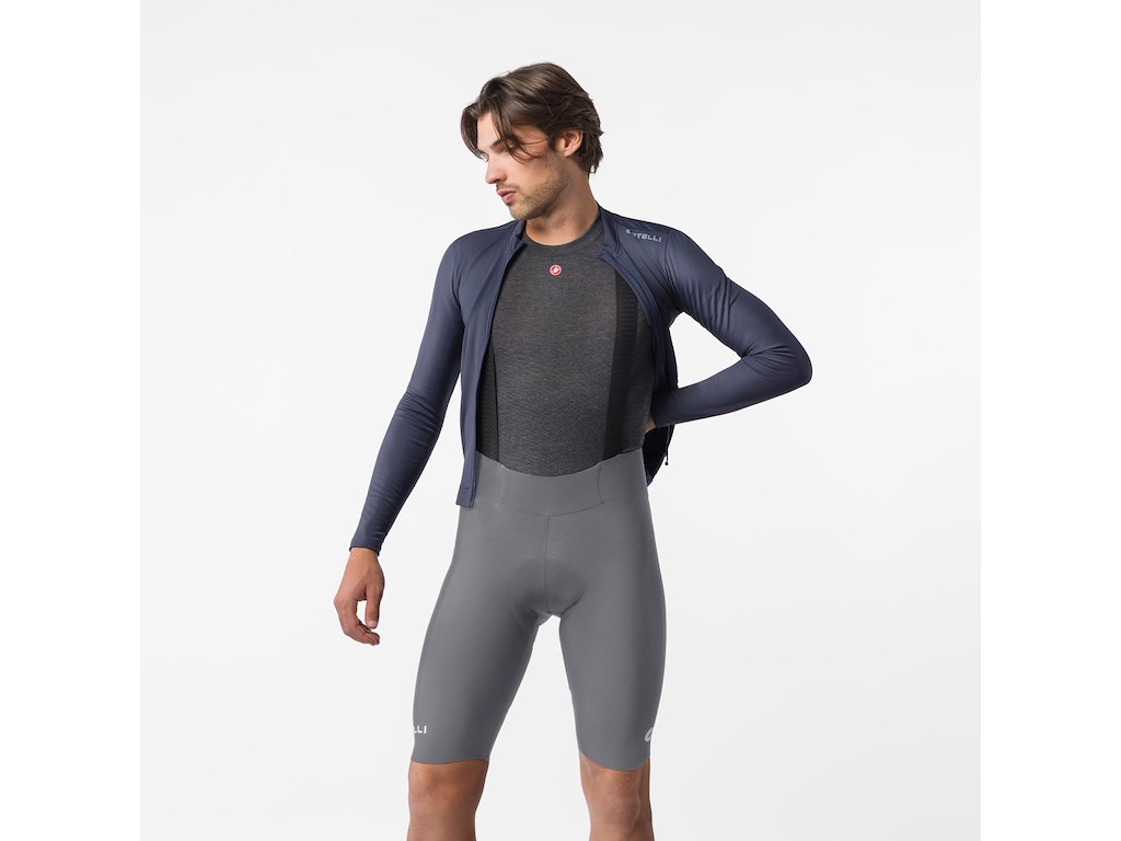 Castelli Espresso 2 Thermal Bibshorts - Cykelshorts m/pude - Herre - Smoky Gray - Str. 2XL