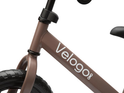 Velogo - Løbecykel fra 2 år - Mat støvet rosa