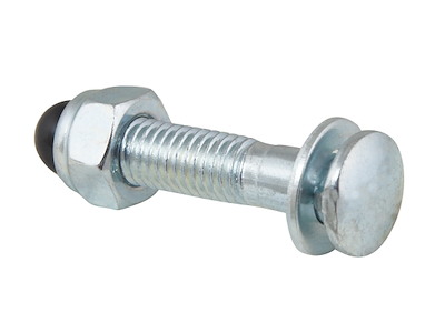 FORCE bolt til sadelrør ved sadelpind M8x35mm stål - Sølv