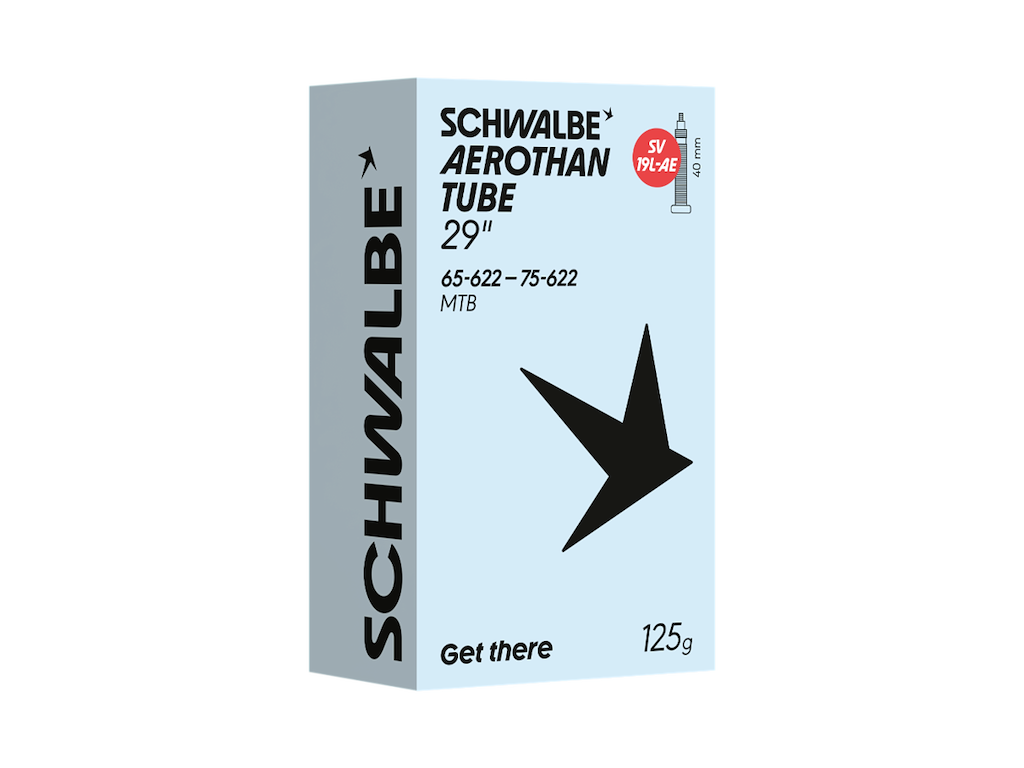 Schwalbe Aerothan slange 28" (65/75-622) med 40mm lang SV ventil - SV19L-AE