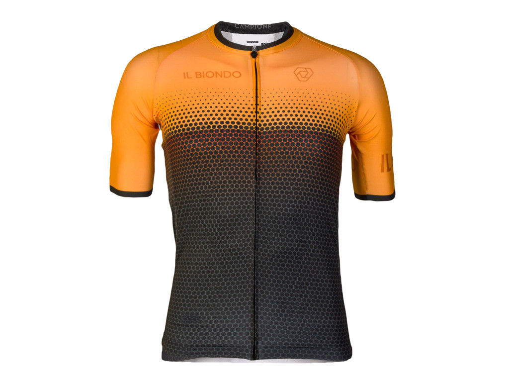 Il Biondo Road Warrier - Cykeltrøje - Strike 2.0 Touring - Herre - HiVis Orange
