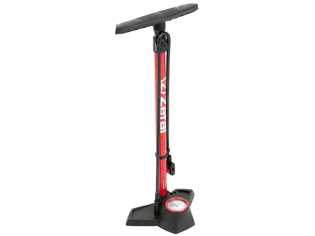 Zefal Profil Max FP30 fodpumpe rød 11 bar 160 psi - Passer til alle ventiler