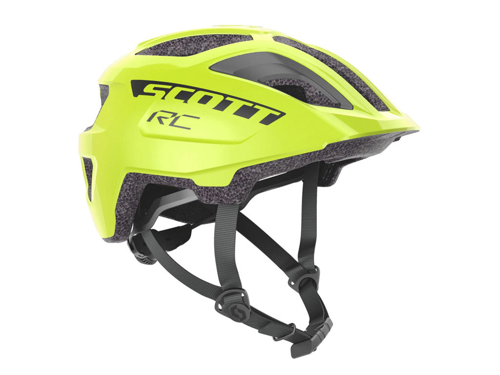 SCOTT Spunto Plus Junior cykelhjelm Radium Yellow RC