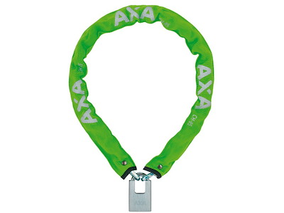 AXA clinch stærk kædelås 85 cm 6 mm grøn