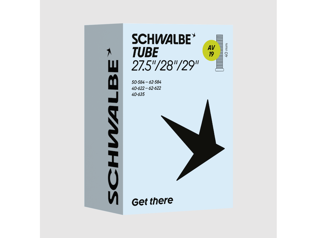 Schwalbe slange 700 x 40-62c 27/29" med 40mm lang Autoventil AV19