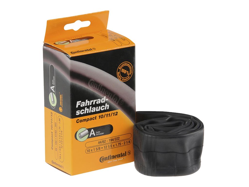 Continental 12 Slange 44/62-194/222 med 34mm auto ventil"