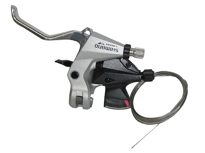 Shimano Altus Skifte- og bremsegreb 3-speed Sølv