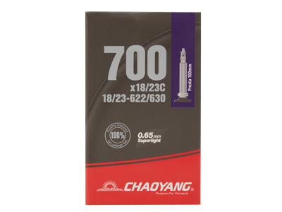 Chaoyang Superlight slange - 700x18-23c - Ventil 48-60 mm (Race)