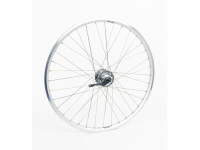 Connect Citybike Baghjul - 700C  - 7 Speed - ZAC2000 fælg - Fodbremse - Sølv