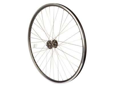 Contec 700c forhjul - Classic Z19 fælg - 19-622 - Quick release - 6 huls monetering - Sort