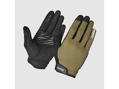 GripGrab EXPLR RC Max Full Finger - Cykelhandsker - Oliven - Str. L