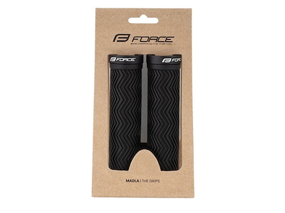 FORCE håndtag gummi med locking - Sort