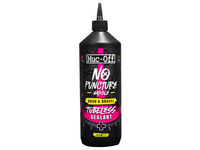 Muc-Off No Puncture Hassle - Tubeless væske Road & Gravel - 500 ml