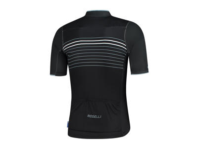 Rogelli Kalon - Cykeltrøje - Sort/Hvid