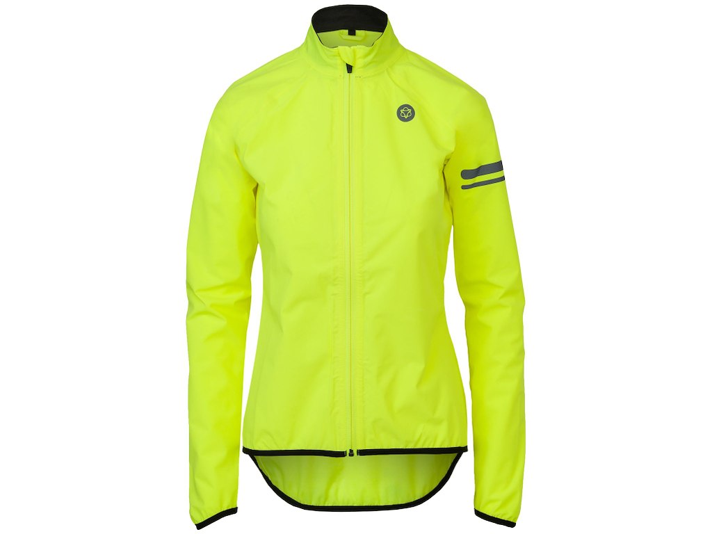 AGU Essential Rain Jacket - Cykeljakke - Dame - Hi-Vis Neon Gul - Str. 2XL