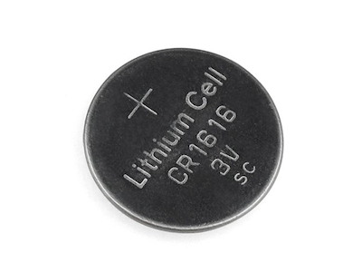 Batteri CR1616 3V cellebatteri