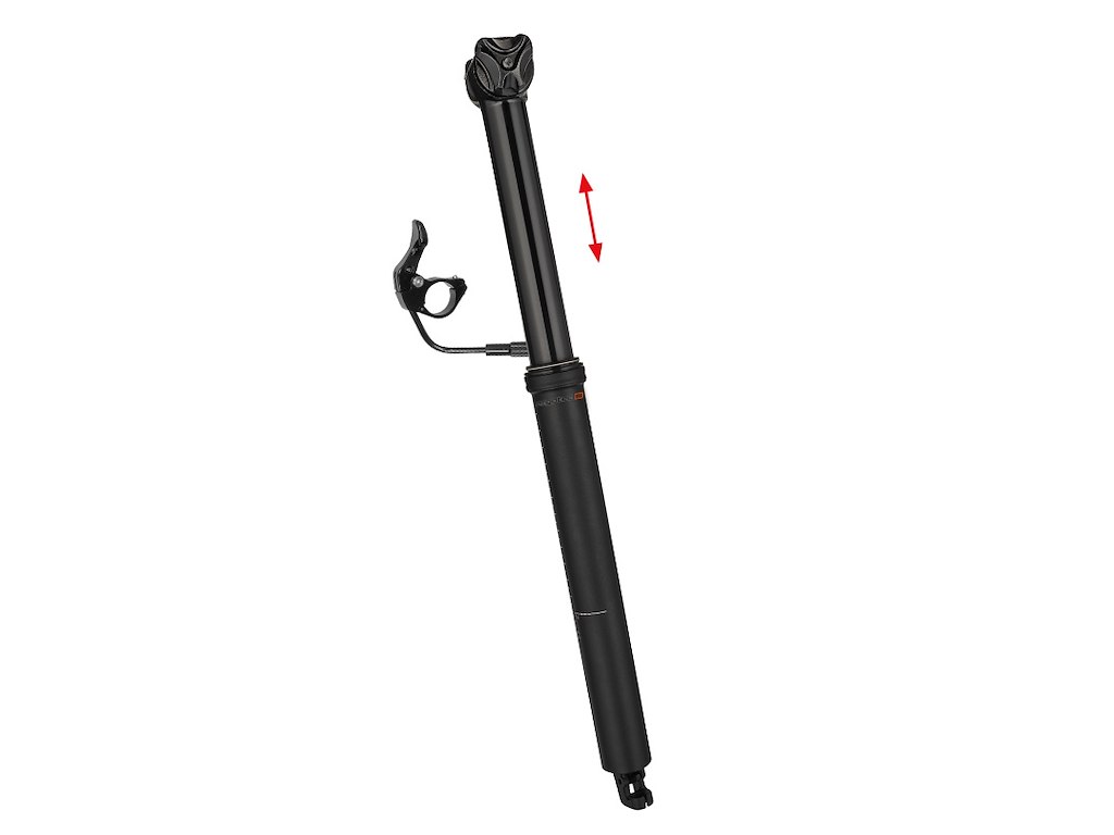 Ergotec Viper Up & Down Sadelpind Dropper 150mm/ø30,9mm/444mm lang - Safety level 6 - Sort