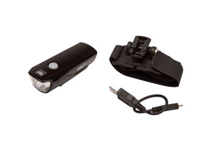 Cateye VOLT100 - Forlygte - 100 lumen - HL-EL150RC USB - Sort