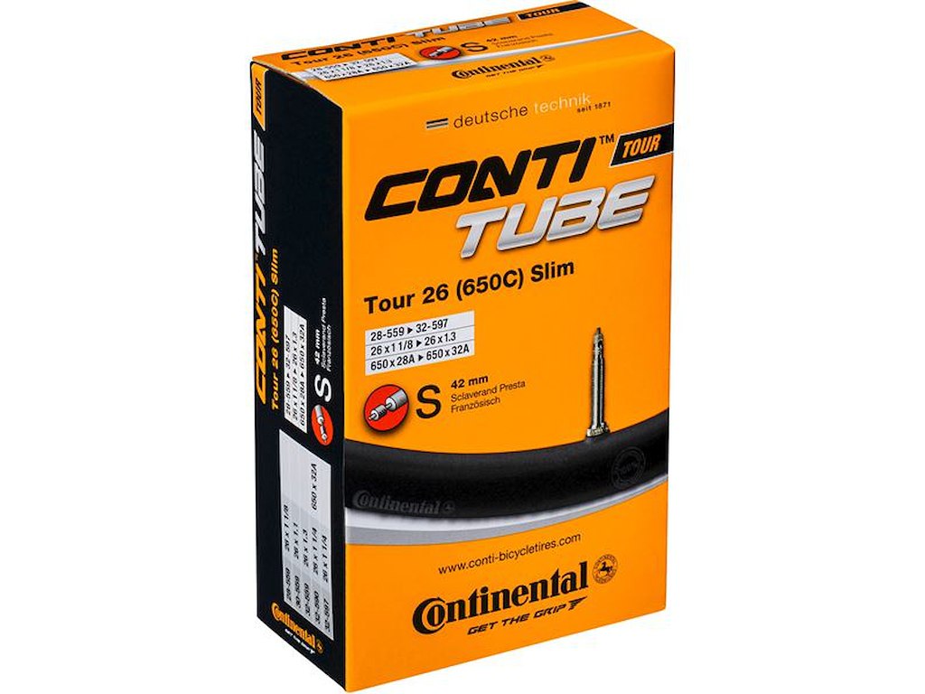 Continental Tube Tour 26 S42/slim 28-32/559-597mm