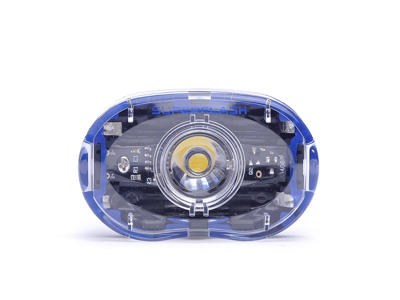 Cykellygte Smart Superflash hvid med batteri - Testvinder