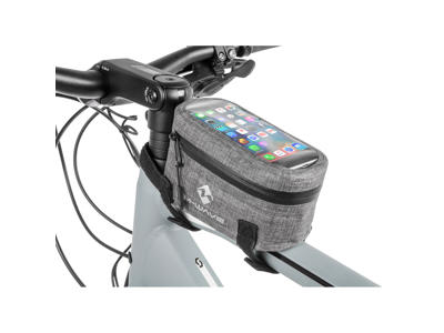 M-Wave Suburban - Cykeltaske til stel - 100% vand og støvtæt - Grå