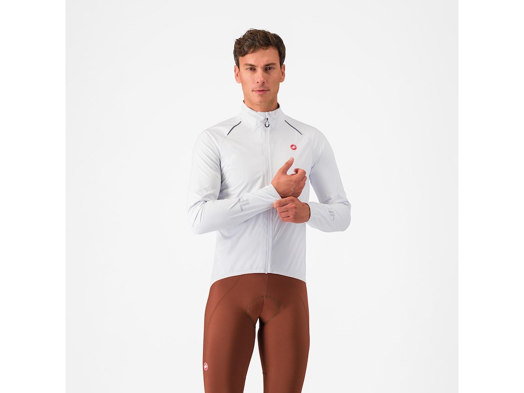 Castelli Emergency 3 Rain Jacket - Cykeljakke - Herre - Hvid - Str. 3XL Castelli Emergency 3 Rain Jacket - Cykeljakke - Herre - Hvid - Str. 3XL