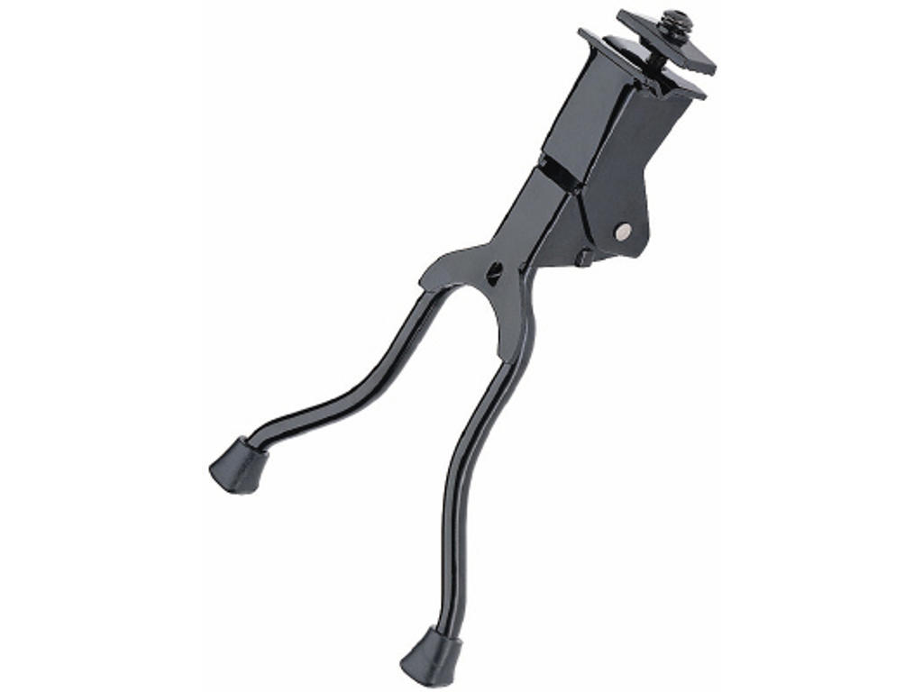 Støtteben dobbelt 28" sort 325 mm