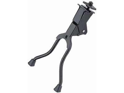 Støtteben dobbelt 28" sort 325 mm