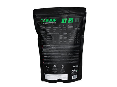 ATNU Carbup Energy Powder - Æble - 1000 gram
